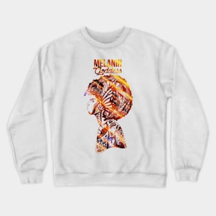 Afro Beauty - Melanin Goddess Crewneck Sweatshirt